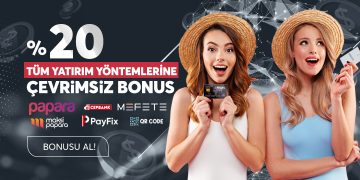 Lotobet Tüm Yatırım Yöntemlerine 20% Çevrimsiz Bonus lotobet-tum-yatirim-yontemlerine-cevrimsiz-yatirim-bonusu