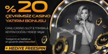Matorbet 20% Nakit Casino Yatırım Bonusu matorbet-cevrimsiz-casino-yatirim-bonusu