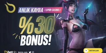 Betcio 30% Anlık Kayıp Bonusu betcio-anlik-kayba-bonus