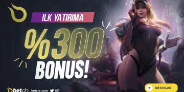 Betcio 300% İlk Yatırım Bonusu betcio-ilk-yatirima-bonus
