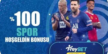 Freybet 100% 500₺ Spor Hoş Geldin Bonusu freybet-spor-hosgeldin-bonusu