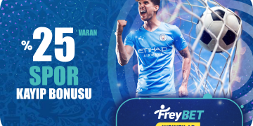 Freybet 25% Spor Kayıp Bonusu freybet-spor-kayip-bonusu