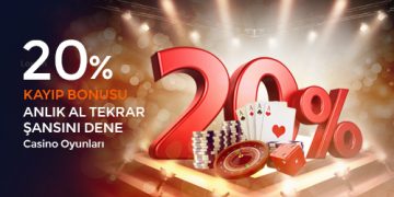 Betmarket 20% Casino Kayıp Bonusu betmarket-anlik-casino-kayip-bonusu