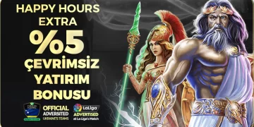 Cratosroyalbet Happy Hours Extra 5% Çevrimsiz Yatırım Bonusu cratosroyalbet-happy-hour-cevrimsiz-yatirim-bonusu