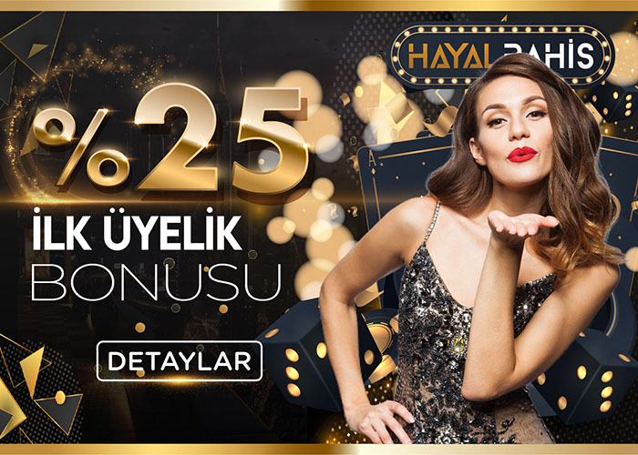 hayalbahis ilk üyelik bonusu